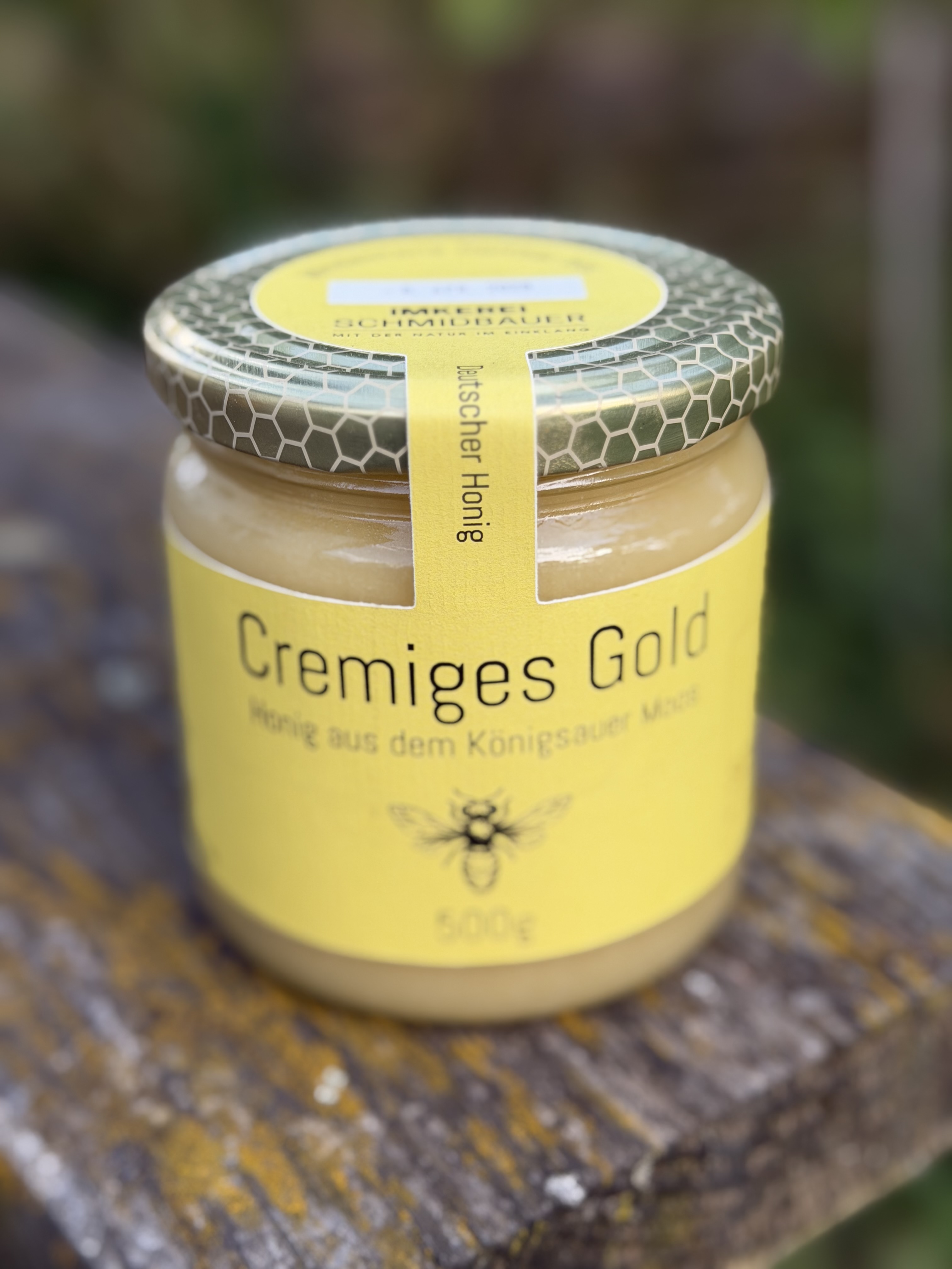 Cremiges Gold – Honig aus dem Königsauer Moos, Imkerei Schmidbauer